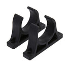 1 Pair Kayak Paddle Clips Plastic Paddle Oar Holder Clips Keeper for BoaME