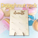 Wooden Donut Dessert Holder Doughnuts Display Stand Wedding Party Decor