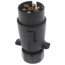 12V 7 Way Round Standard European Car Plug Connector 7 Pin Socket Plugs TraiA3C