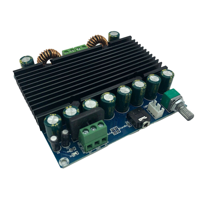 AC 12V 28V Audio Amplifier Board, 210W+210W Digital Audio Amp Module Dual