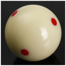 57mm Diameter 6 Dots Billiard Practice Training Cue Pool Ball Beige O7A8
