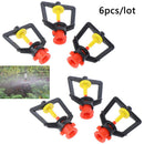 6pcs Greenhouse Drip irrigation Refraction Water Sprinkler Nozzle Atomizati Nw