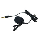 External Lavalier Lapel Clip-on Condenser Microphone For GoPro Hero 3 3+ 4 -