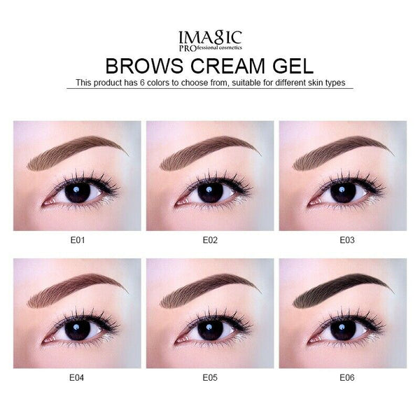 Imagic Professional Eyebrow Gel High Brow Tint Makeup Eyebrow Brown Eyebrow G2I3
