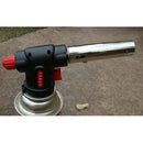 Camping Picnic Gas Torch Butane Burn Flame Gun Outdoor Ignition Flamethrower