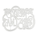 metal cutting dies stencil scrapbook album paper embossing craft merry christm Z