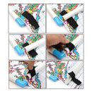 Square Plastic Clip Frame Embroidery Cross Stitch Quilting Craft DIY Tool
