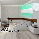 Adjustable Air Conditioner Cover Windshield Air Conditioning Baffle Shield Suppl