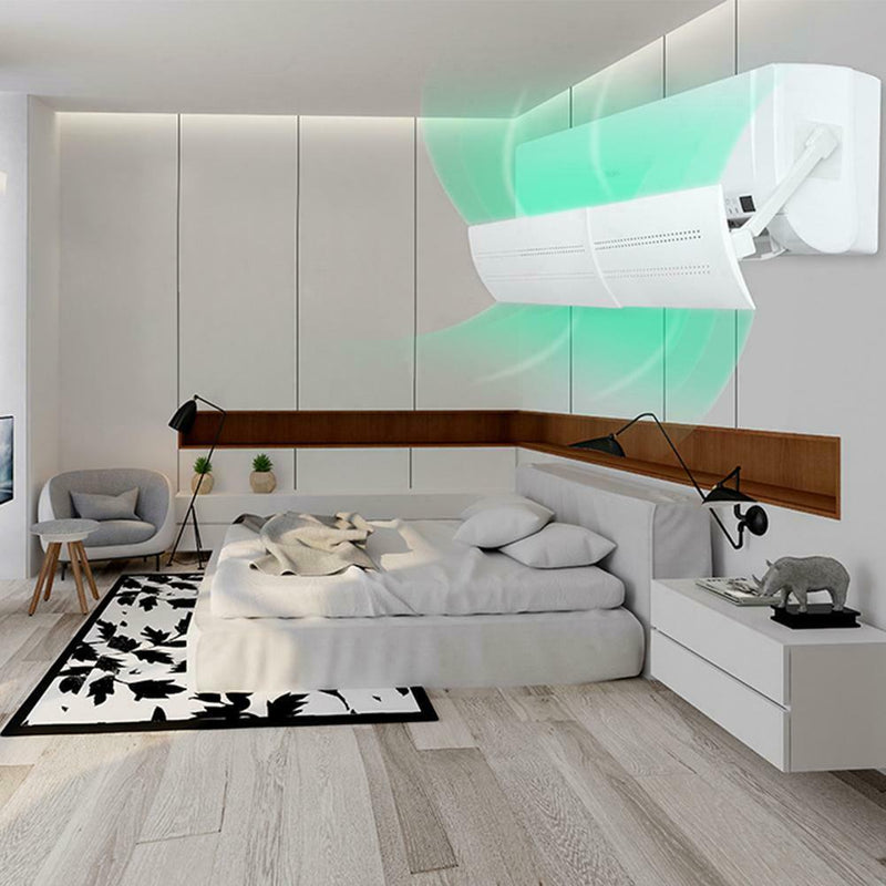 Adjustable Air Conditioner Cover Windshield Air Conditioning Baffle Shield Suppl