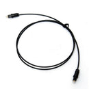 3.3Ft /1M Male Digital Audio Fiber Optic Optic SPDIF DVD CD Toslink Cable C