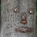 Old Man Whimsical Tree Statues Hugger Outdoor Garden Art Peeker Sculptures Decor