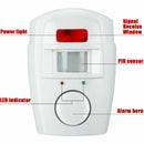 Home Security Alarm System Wireless Detector +2x Remote Controllers Pir Inf B3A5