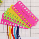 Durable Plastic Cross Stitch Row Line Board Embroidery Thread Yarn Organizer.ES