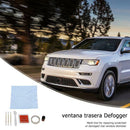Car Scratched Broken Rear Window Defogger Grid Line Repair Kit DIY Tools+Cloth