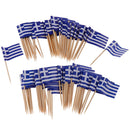 Country Flag Cupcake Toppers Picks for Party Decorations Supplies, Toothpick