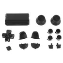 Replacement Repair Buttons Mod Kit Set for PS4 Controller DualShock 4 Black