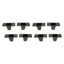 8 Pcs 8.8x3.5x4.5cm Conical Recessed Rubber Feet Bumpers Pads