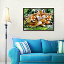 5D DIY Full Drill Diamond Painting Wolf Cross Stitch Embroidery (40x50cm)