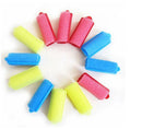 12Pcs/bag Magic Sponge Foam Cushion Hair Styling Rollers Curlers Twist Tool TE