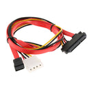 SATA 15+7pin Serial ATA Data and Power Combo Cable ( SATA 22Pin to 7Pin Data +