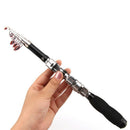 Mini Portable Pocket Fish Pen Shape Aluminum Alloy Fishing Rod Pole Reel