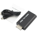 ABS PS2 to HDMI Video Converter Composite AV to HDMI PlayStation 2 HD Adap JPQ