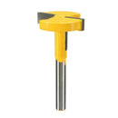 1/4 Inch Shank T-Slot Router Bit T-Track Slotting Milling Cutter P1S2