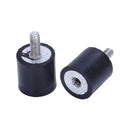 4pcs M4 Outside Inside Anti Vibration Rubber Buffer Insulator Attachment 15 V5P9