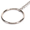 20cm Long Metal Wallet Chain Belt Rock Hipster Pant Jean Keychains Big RingPu-OZ