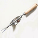 Forked Head Hand Weeder Yard Farmland Transplant Weeder Stainless Steel Puller