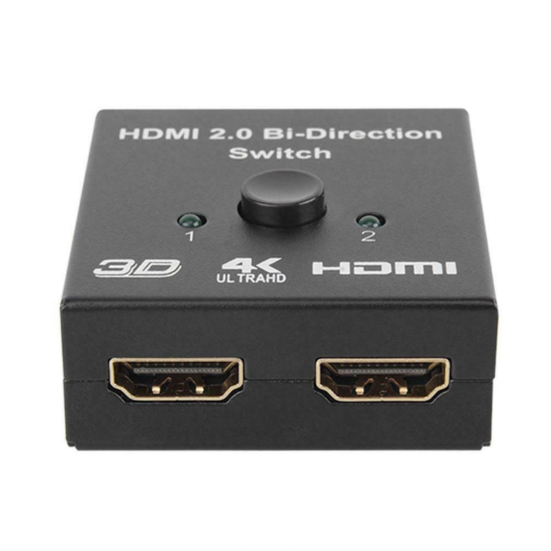 HDMI Bi-Direction Switch Two-way Smart HDMI Switcher Support 4K HDR HDCP2.2