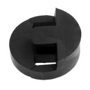 35 x 35mm Acoustic Cello Durable Round Circular Rubber Design Mute Silencer