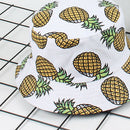 Embroidered Fisherman Cap Funny Fresh Fruit Pineapple Hat Men Women Cool Ou