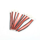 5Pairs 3.7V 1s Lipo Battery Male&Female Plug Charging Cable RC Parts FT 3C