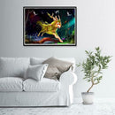 5D DIY Full Drill Diamond Painting Novelty Wolf Cross Stitch Embroidery Kit