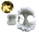 1 Set Fairy LED String Lights Christmas Round Ball Blubs Wedding Party L WUU