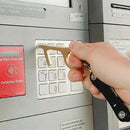 Door Opener Handle Key Keychain Press Elevator Hygiene No Touch Safety Tool