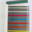 8pcs Visual Transparent Bookmark Index Tabs Labels Text Highlighter Page Marker
