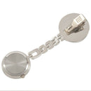 Portable Nurse Nursing Blue Smile Pattern Clip Chain Watch C9Y5
