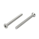 DIN7991 M3x35mm 316 Stainless Steel Flat Head Hex Socket Cap Screw Bolt 20p N9D3