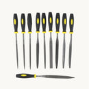 10 Pieces Of 3x140mm Needle File Set For Jeweler Woodcarving Craft Metal Gl E4H8