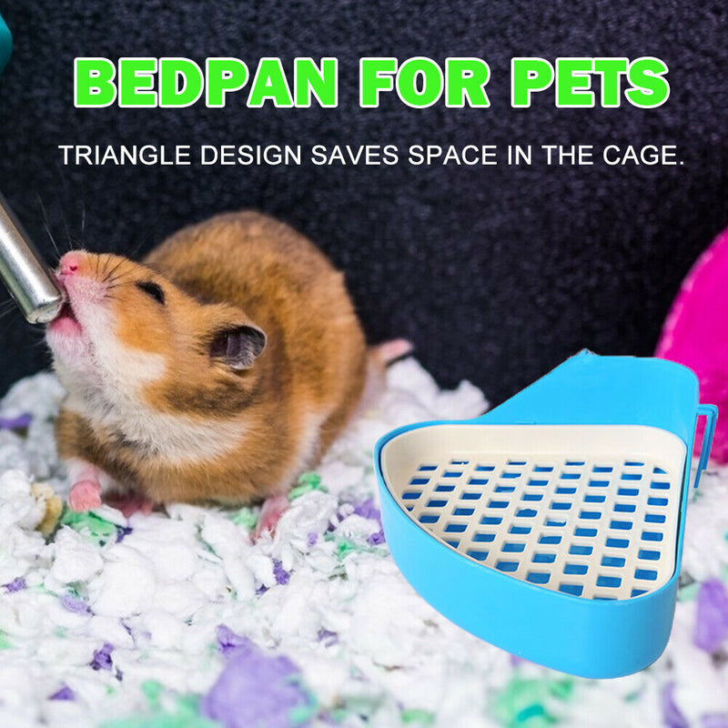 Pet Cat Rabbit Toilet Hamster Litter Tray Small Animal Training Clean Potty