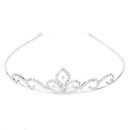 Wedding Party Bridal Tiara Children Crown Headband Clear Rhinestone