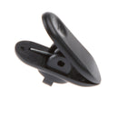 10 Pieces Spare Clip for Microphone Headphone Headset Earphone Cable,Black