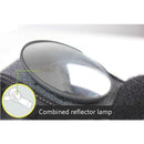 Bike Rear View Mirror Wrist Band Viewfinder Retroreflector Bicycle Adjust Strap