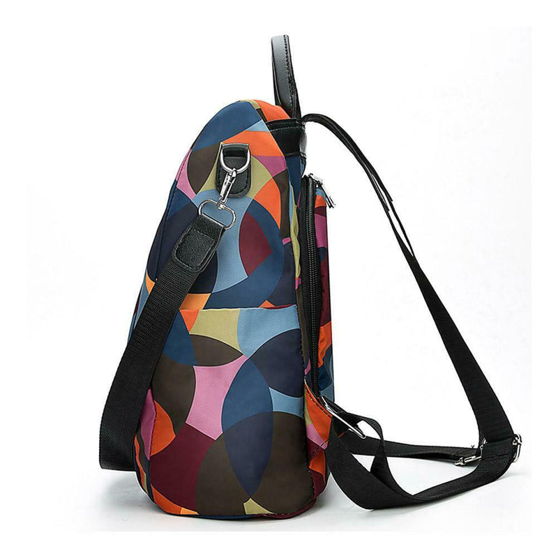 Oxford Backpack Women Anti Theft Outdoor Travel Daypack Shoulder Schoolbags