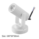 LED Stage Spotlight Beam Lamp Disco Bar KTV Club Party Spot Light (Blue) A