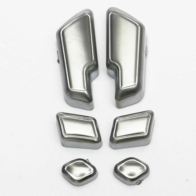 Chrome Door Seat Adjust Button Switch Cover Trim for Mercedes-Benz E Class W212