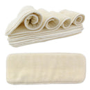 Reusable 5 Layers Bamboo Fiber Soft Baby Nappy Water Absorbent Diaper Durable