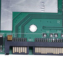 5cm Half Height mSATA Mini PCI-e SSD to 2.5in SATA3 Converter Adapter Card
